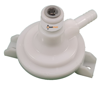 Standard Beer Engine Check Valve 3/8" In To 1/2" Stem Out