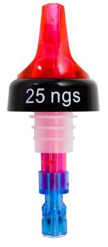 25ml Red Quick Shot Measure Pourer