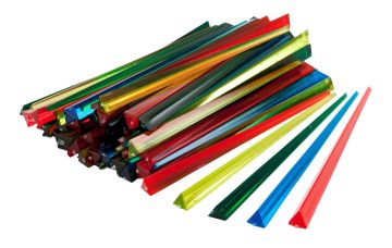 3 1/2" Assorted Prism Pick - Pack 1000
