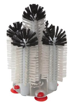 Raised 5 Brush Sink Glass Washing Brush