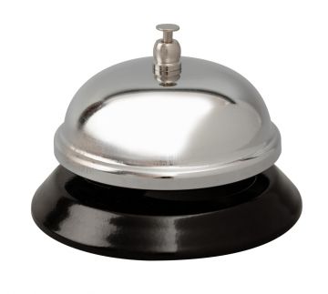 Chrome Service Bell 3.5"