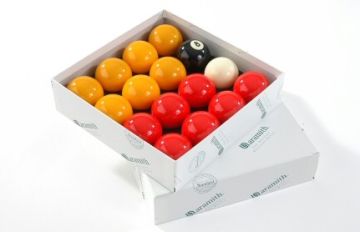 Aramith Red & Yellow Pool Balls