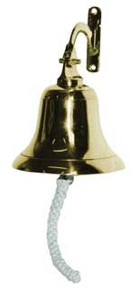 Brass Ships Bell 4"