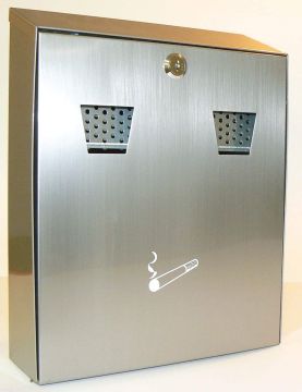 Stainless Steel Cigarette Wall Ashbin