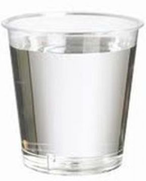 3cl Plastic Disposable Sampling Glass
