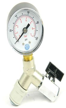 Gas Pressure Test Gauge