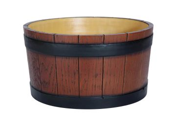Round Barrel End Ice Tub