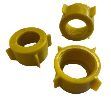 Plastic Hex Burr Y Thread