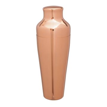 Mezclar Deluxe Art Deco Copper Plated Shaker
