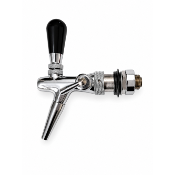 35mm Chrome Compensator Beer Tap With Creamer Nozzle