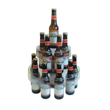 Two Tier Acrylic Bottle Display