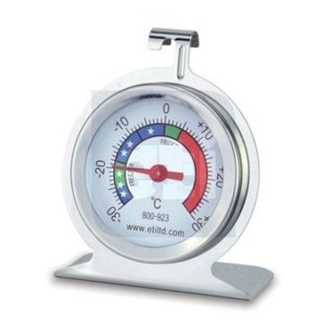 Stainless Steel Fridge / Freezer Thermometer