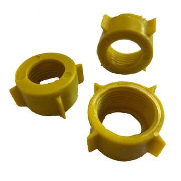 Plastic Hex Burr Y Thread