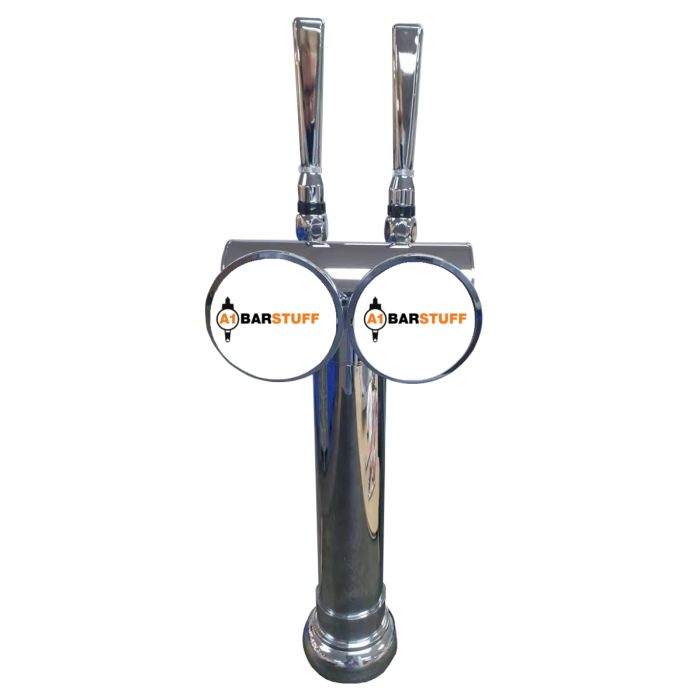 New Two Product CO2 Keg Beer Dispense Kit With 2 Out Font