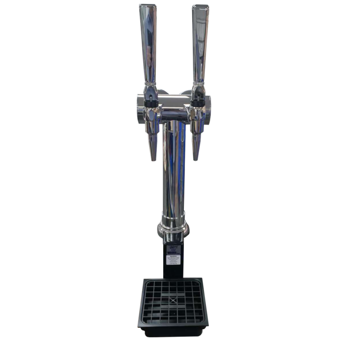 New Two Product CO2 Keg Beer Dispense Kit With 2 Out Font