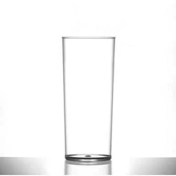 12oz Elite Plastic Reusable Hiball Glass CE (Polycarbonate)