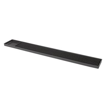 Long Rubber Bar Drainer Mat