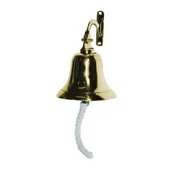 Brass Ships Bell 4"