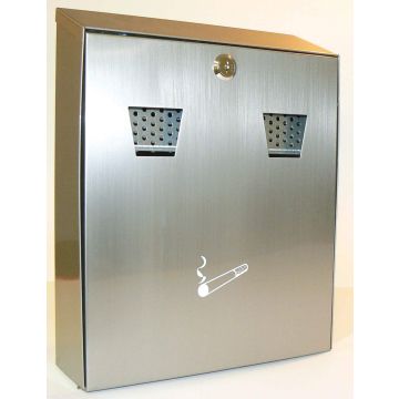 Stainless Steel Cigarette Wall Ashbin