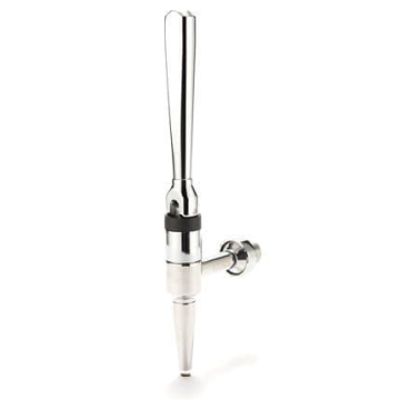 Chrome Taps Complete with Removable Threaded Handle Knurled Nuts