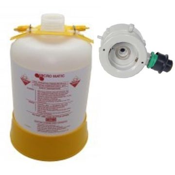 5 litre Beer Line Cleaning Bottle with Type D Cap & Tube