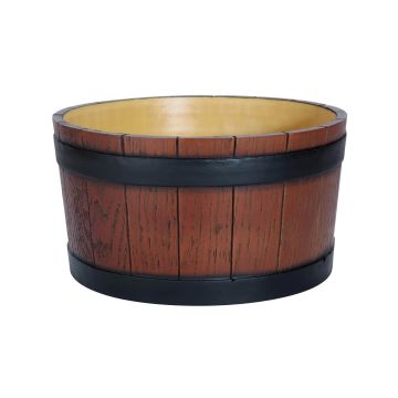 Round Barrel End Ice Tub