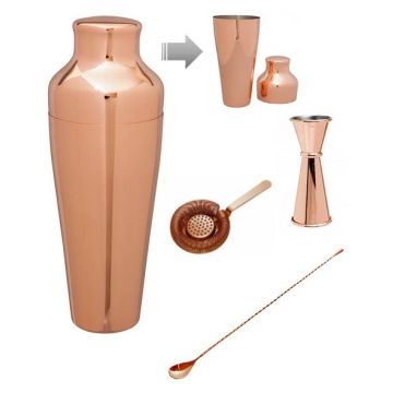 Mezclar Deluxe Cocktail Kit - Copper Plated