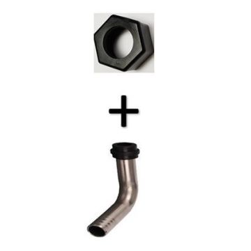 3/4 BSP Turn Down Spout & Nut