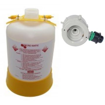 5 litre Beer Line Cleaning Bottle with Sankey Type S Cap & Tube 