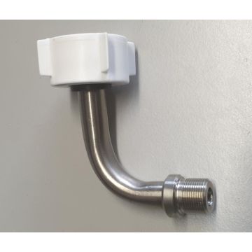 3/4" Hex Burr & Threaded Turndown Spout 