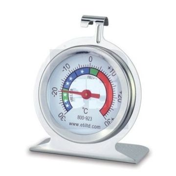 Stainless Steel Fridge / Freezer Thermometer