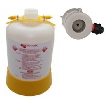 5 litre Beer Line Cleaning Bottle with Type A Cap & Tube 