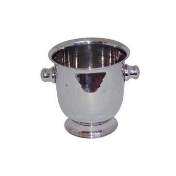 Round Stainless Decorative Ice Bucket