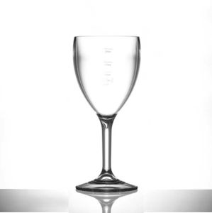 11oz Elite Plastic Reusable Wine Glass CE (Polycarbonate)