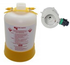 5 litre Beer Line Cleaning Bottle with Sankey Type S Cap & Tube 