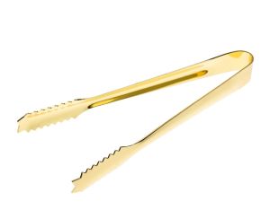 Gold Plated 7″ Ice Tong