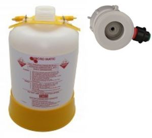 5 litre Beer Line Cleaning Bottle with Type A Cap & Tube 