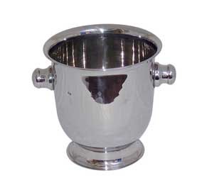 Round Stainless Decorative Ice Bucket